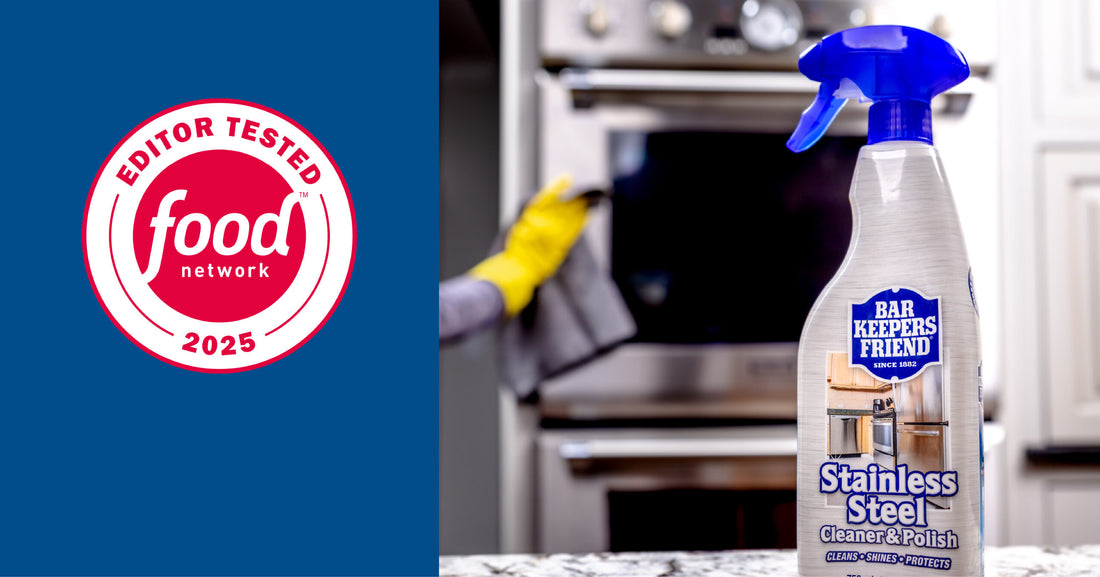 The Food Network's Best Stainless Steel Cleaner