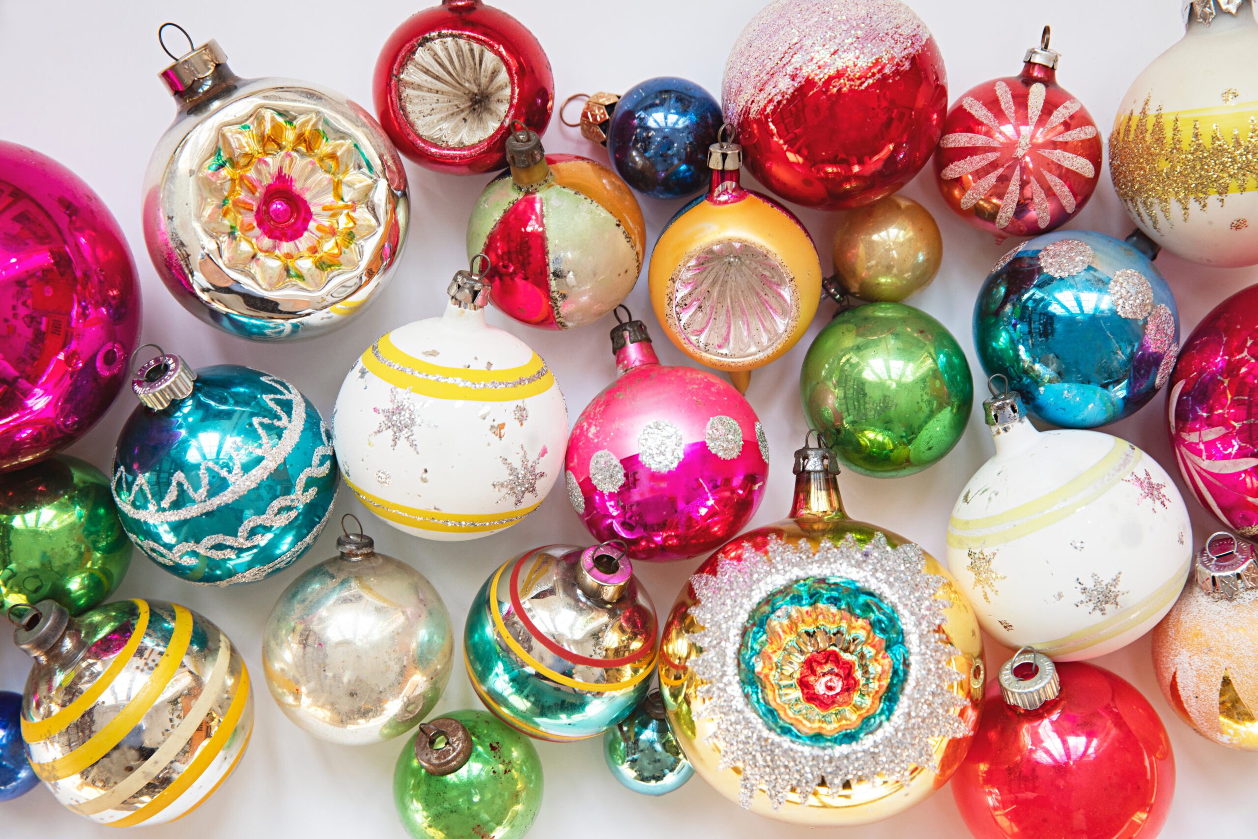 Cleaning Christmas Ornaments with BKF