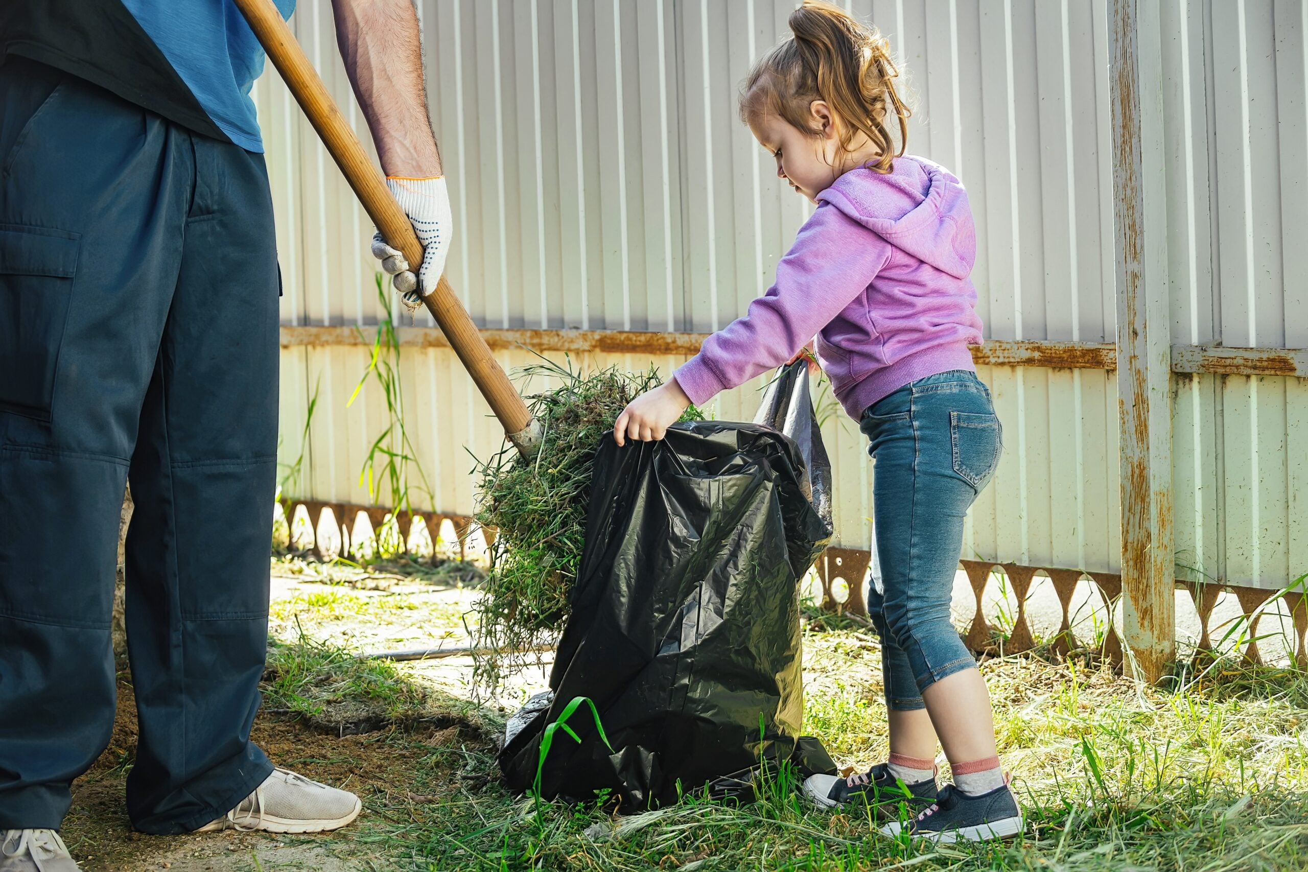 Making Labor Day Clean-up a Family Thing