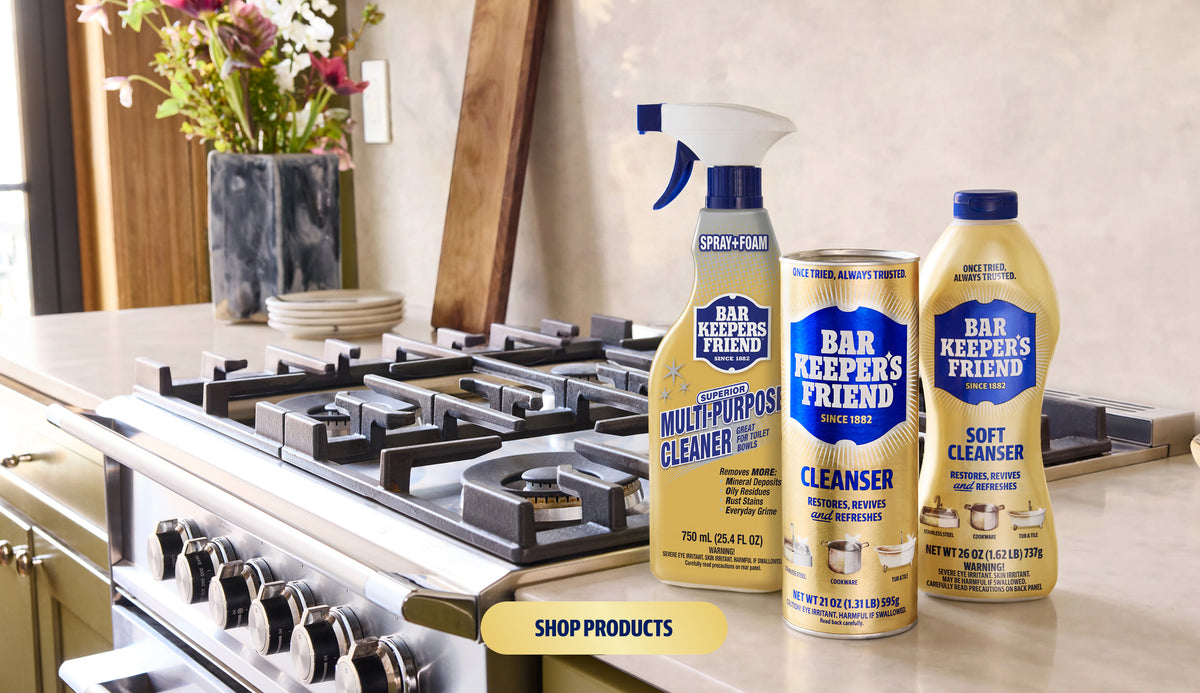 Bar Keeper's Friend cleaning products