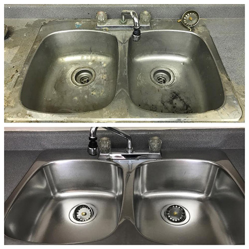 How to Remove Rust from Stainless Steel Sinks - Bar Keepers Friend