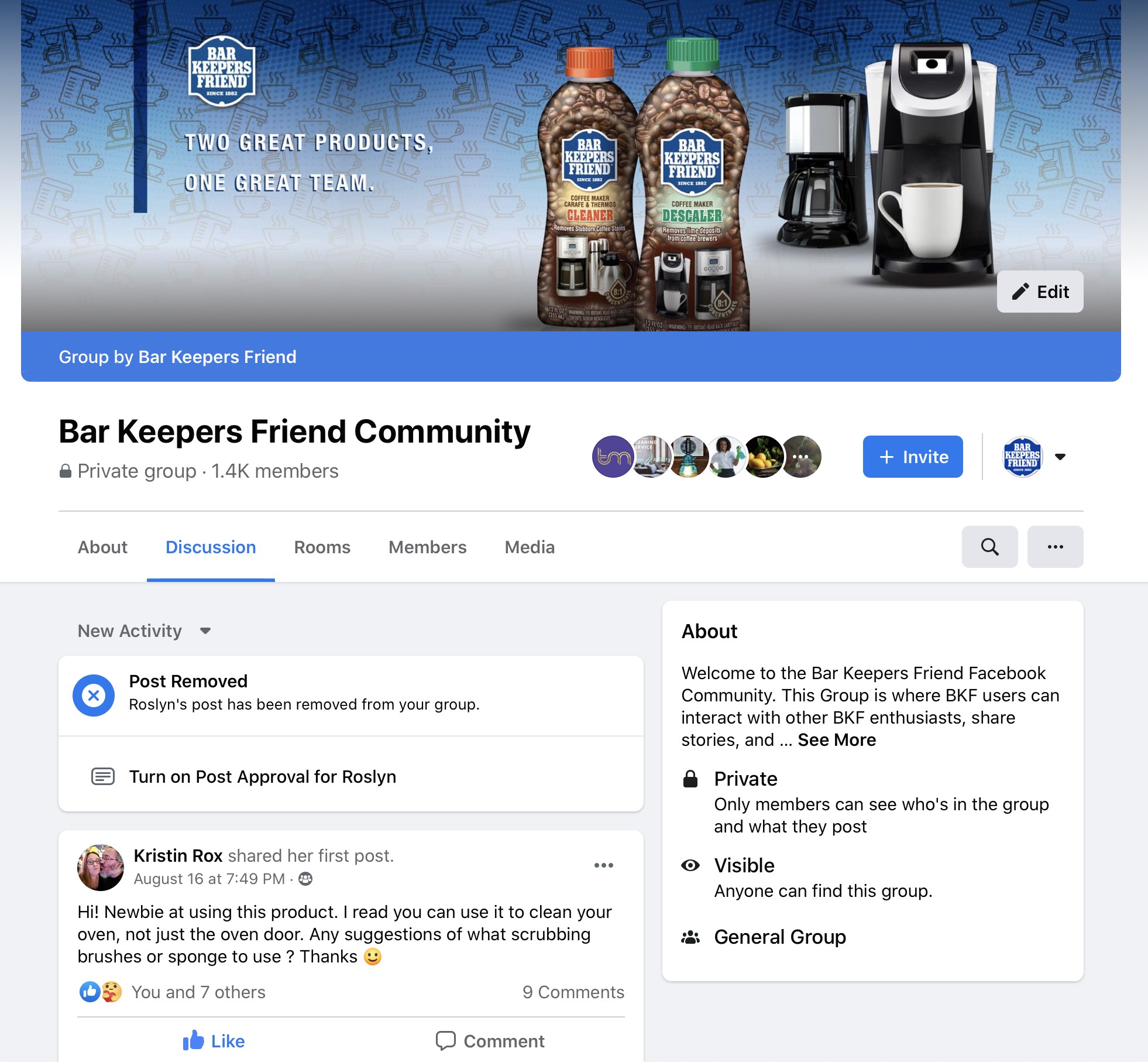 Bar Keepers Friend Community Screenshot