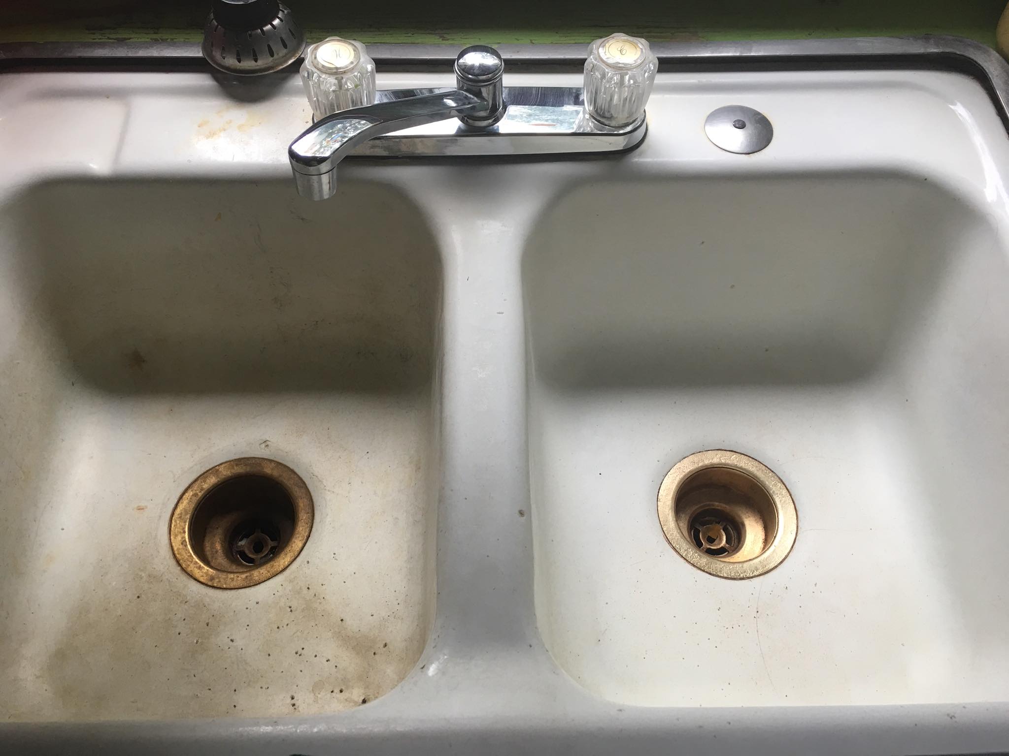 How To Clean A Kitchen Sink, From Faucet To Drain!